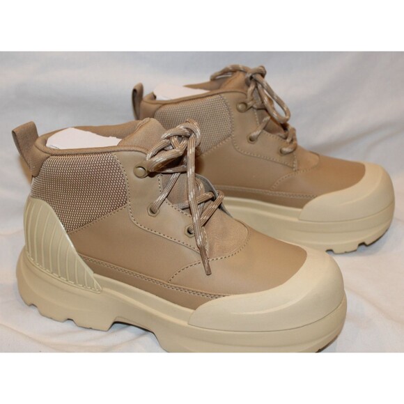 UGG Neumel X Women's Ankle Rain Waterproof Boots NIB SZ 7 SAND